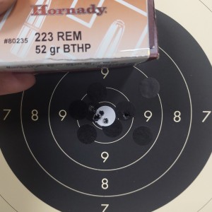 Hornady 52grs BTHP, no.80235 - 240419a