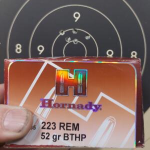 SZI Hornady 52gr BTHP #80235 